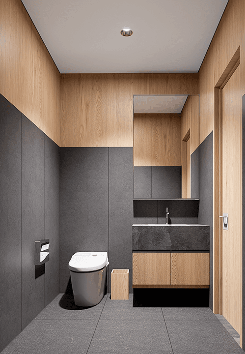 Richmond Elmbridge Way washroom amenities